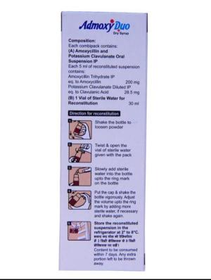ADMOXY DUO DRY SYRUP